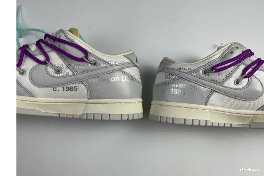 21 Low Nike O-W Dunk DM1602-100 Lot 0811